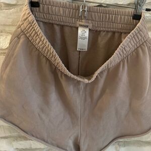 Garage Women's Athletic Shorts in Taupe